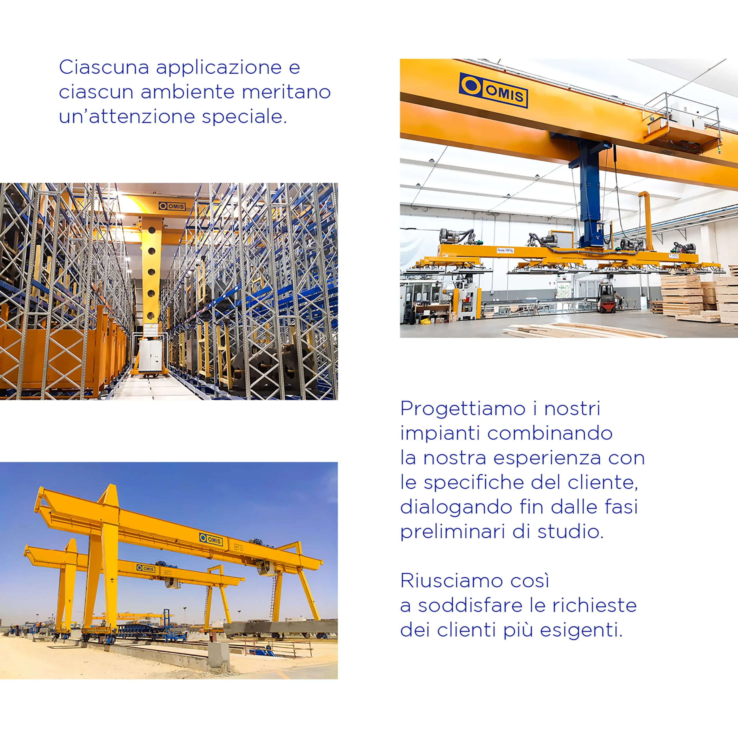 gallery - Large cranes for special lifting customers Omis 