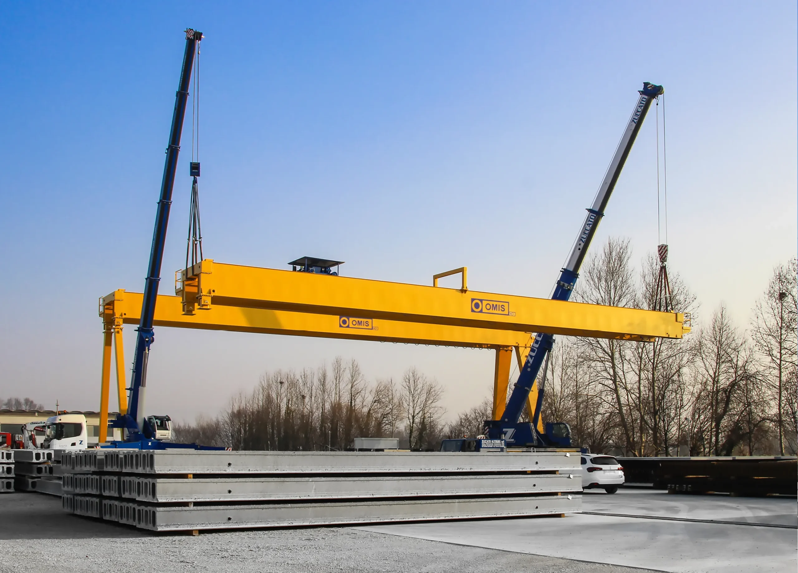 gallery - Gantry crane site Omis 