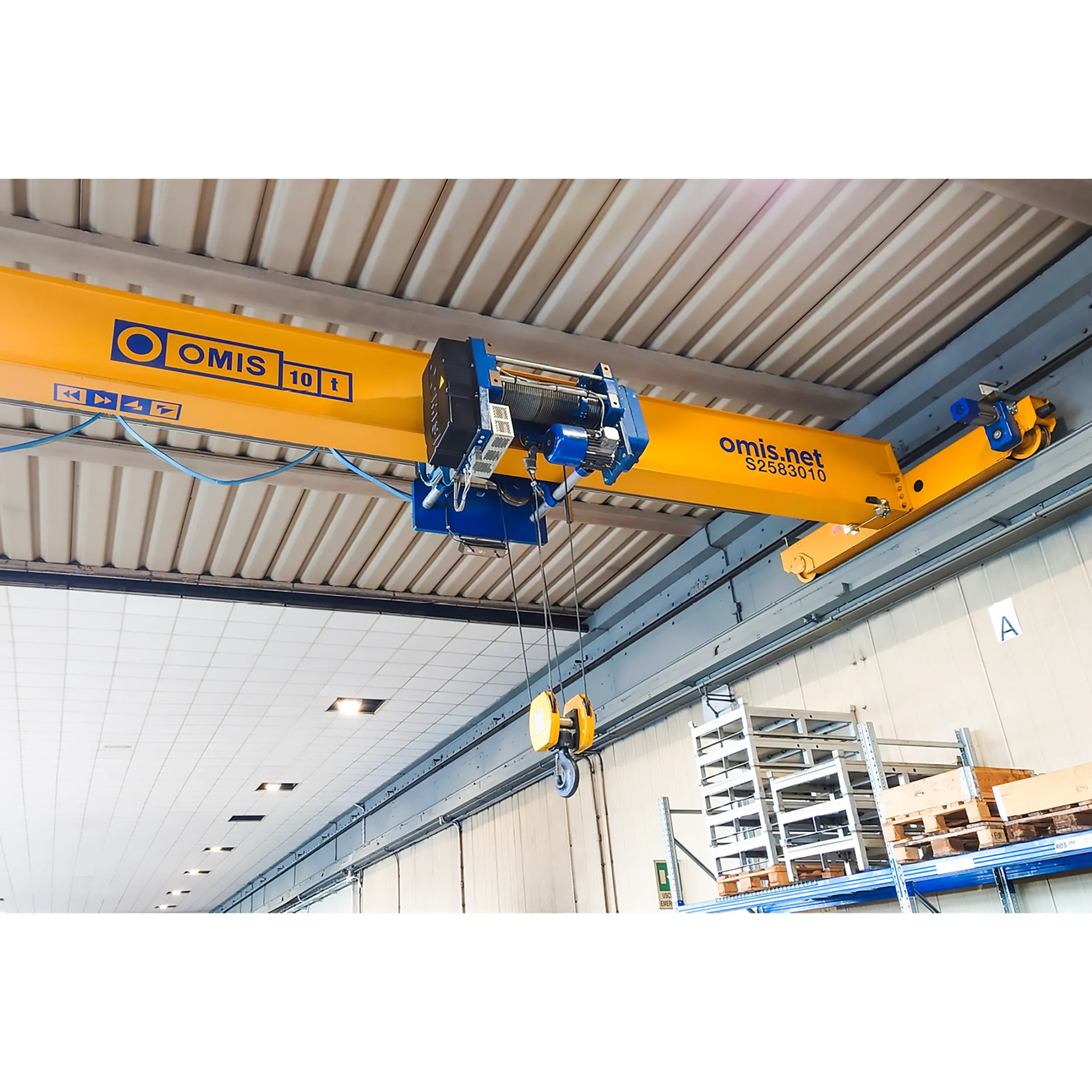 gallery - Single-girder overhead crane example Omis