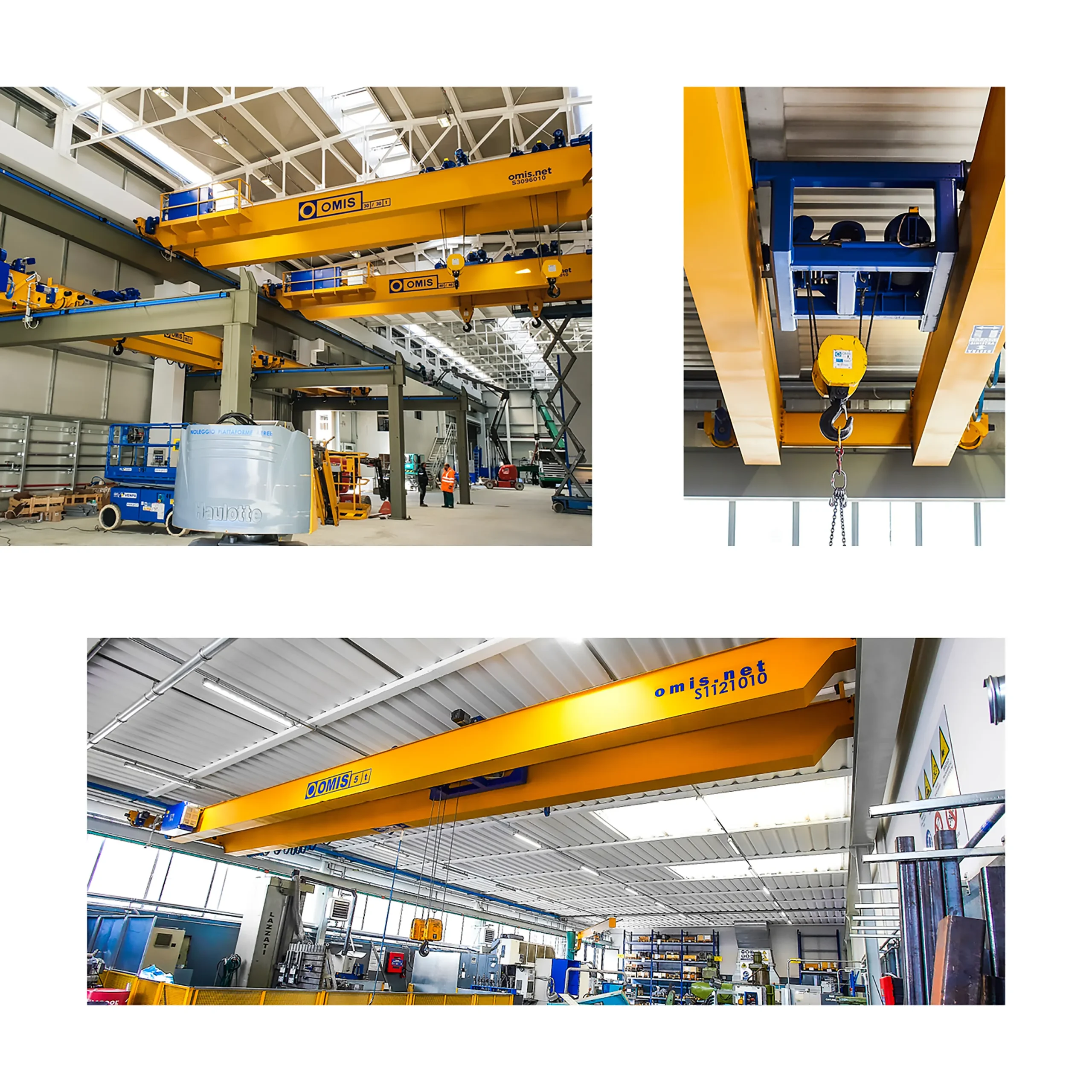 gallery - Double-girder overhead crane products Omis 