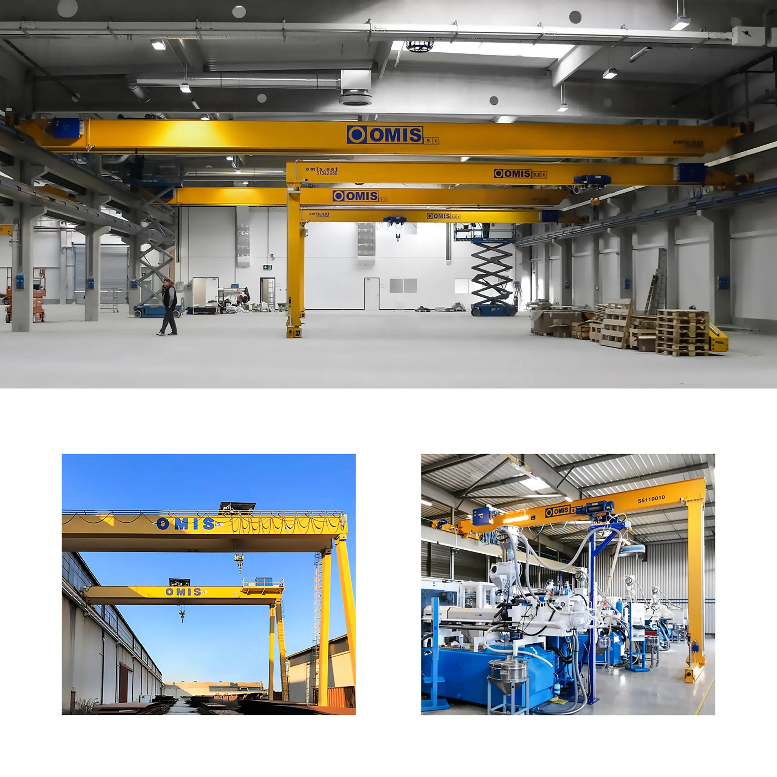 gallery - Semi-gantry crane products Omis