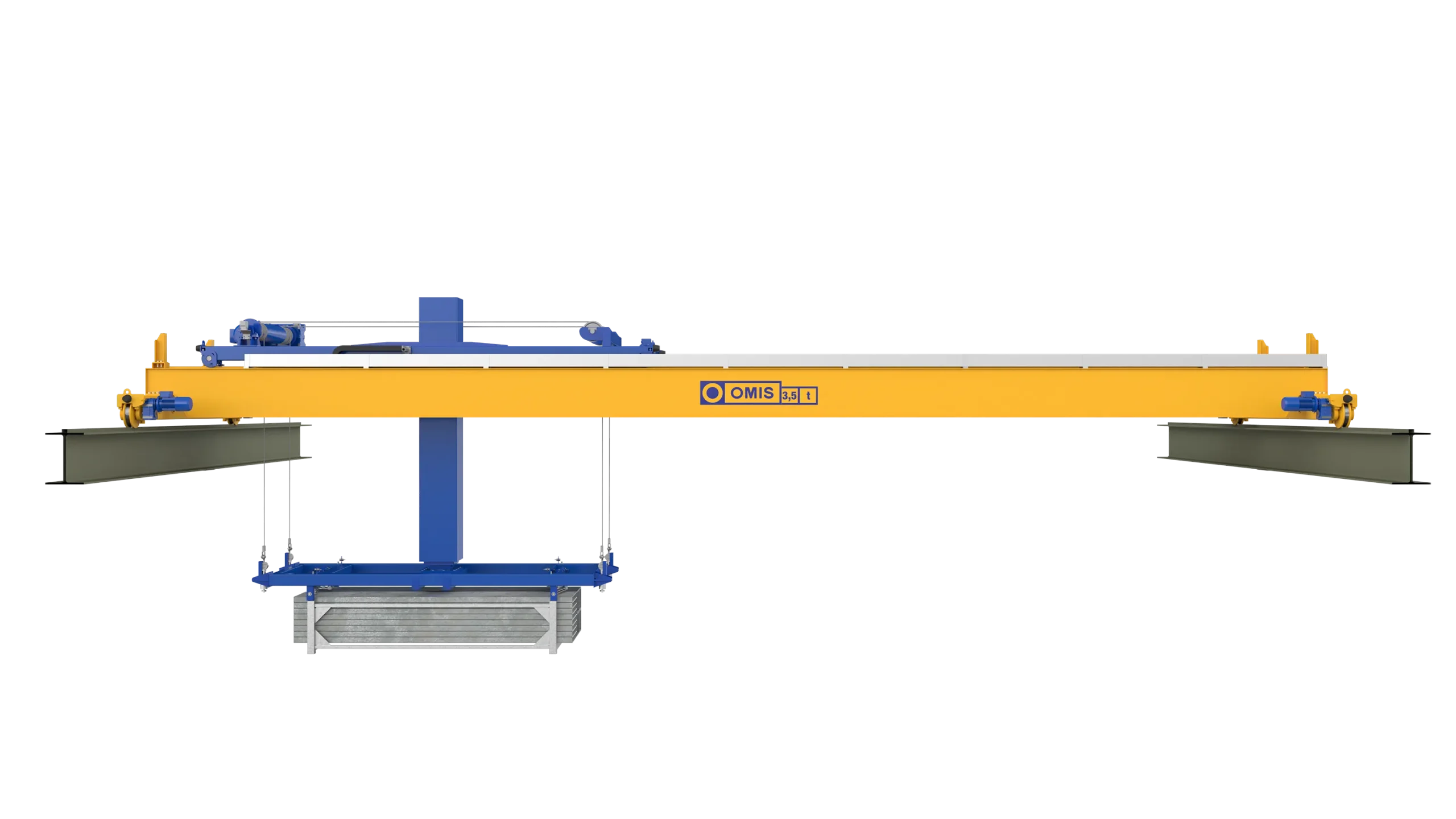 products and configurations - Automatic overhead crane without shed front 3d Omis 