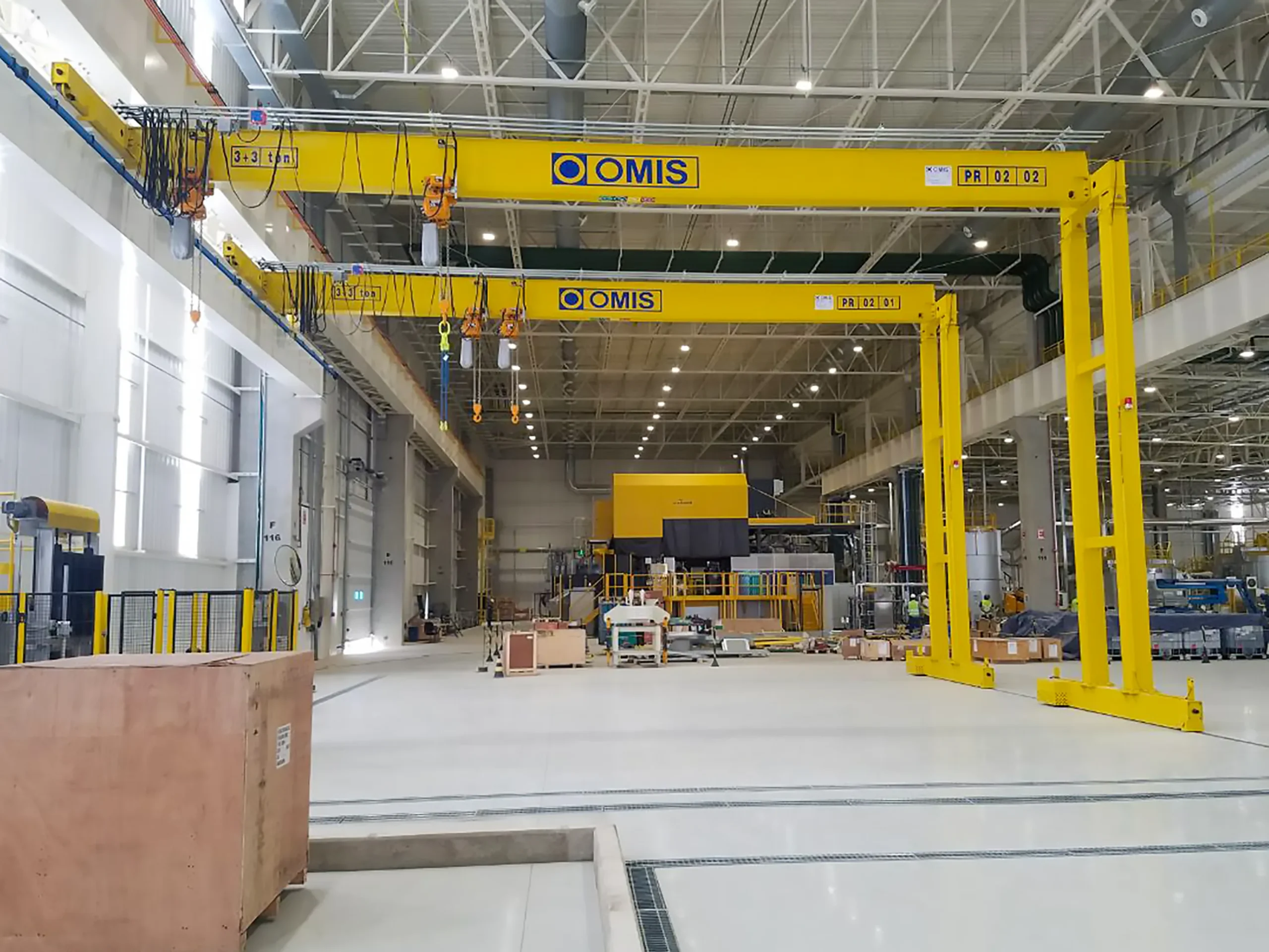 gallery - Brasil semi-gantry crane 3t Omis 