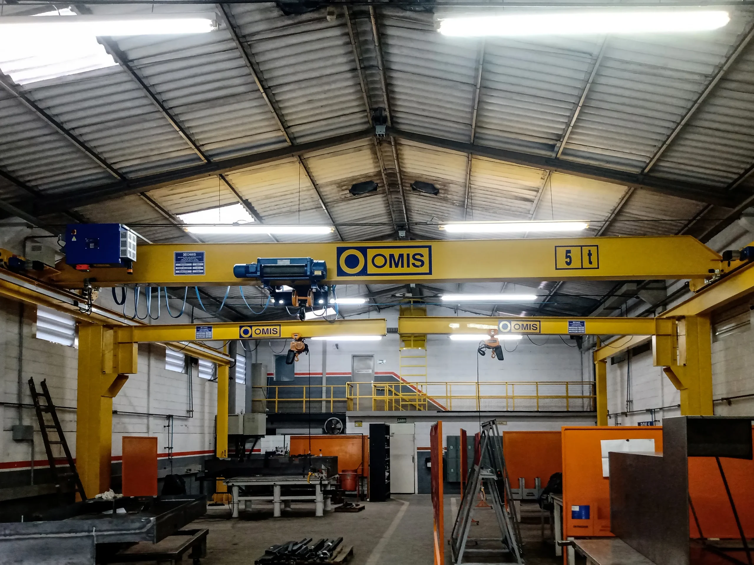 gallery - Brasil single-girder overhead crane jib crane Omis 