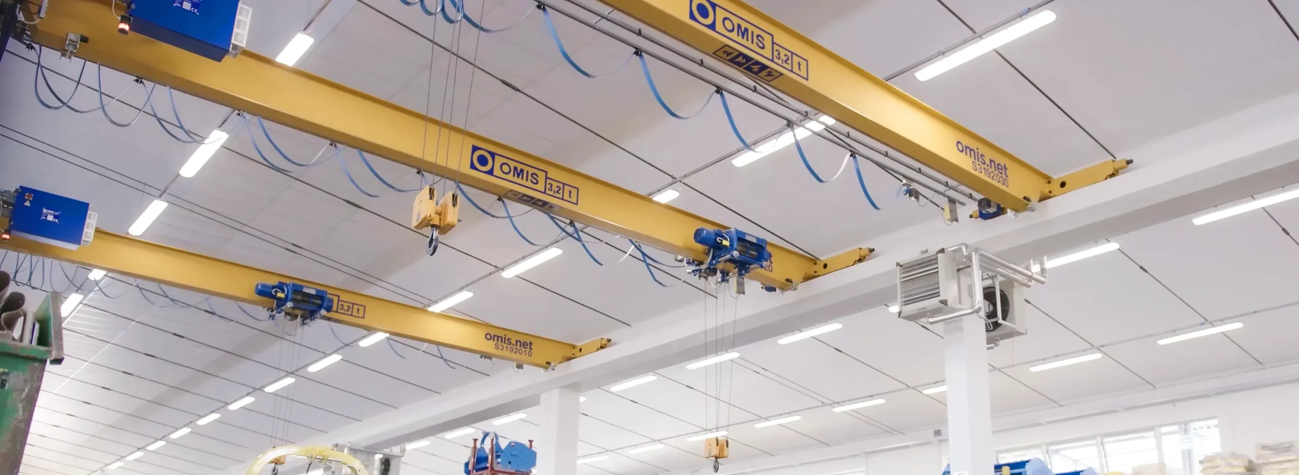 gallery - Cover single-girder overhead crane 3 2t zanon Omis 