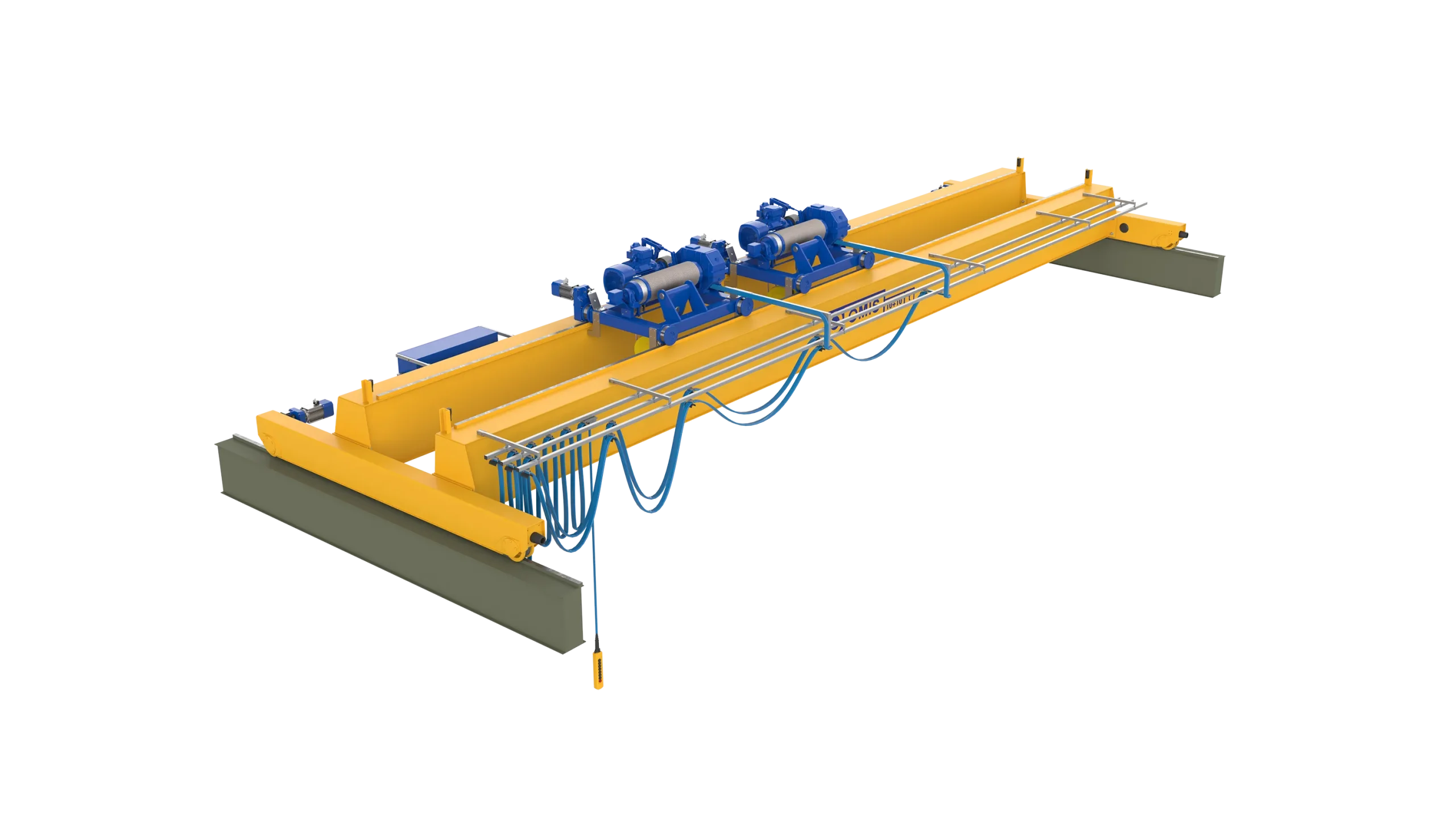 header - Double-girder bridge crane executive open barrel hoist open barrel hoist 10t Omis 