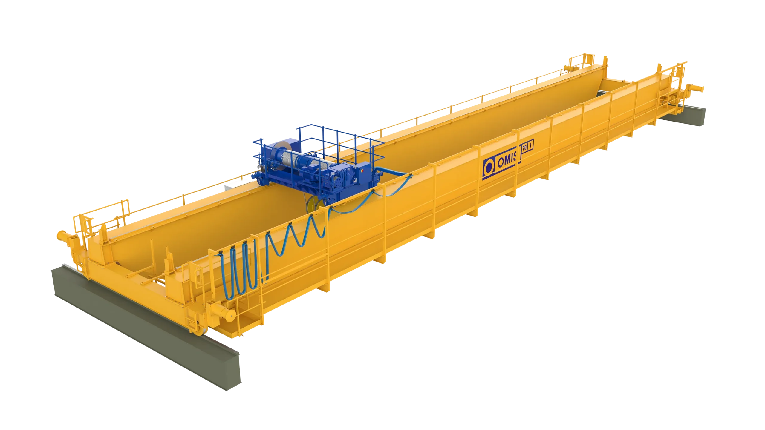 header - Double-girder bridge crane large capacity executive 70t Omis 