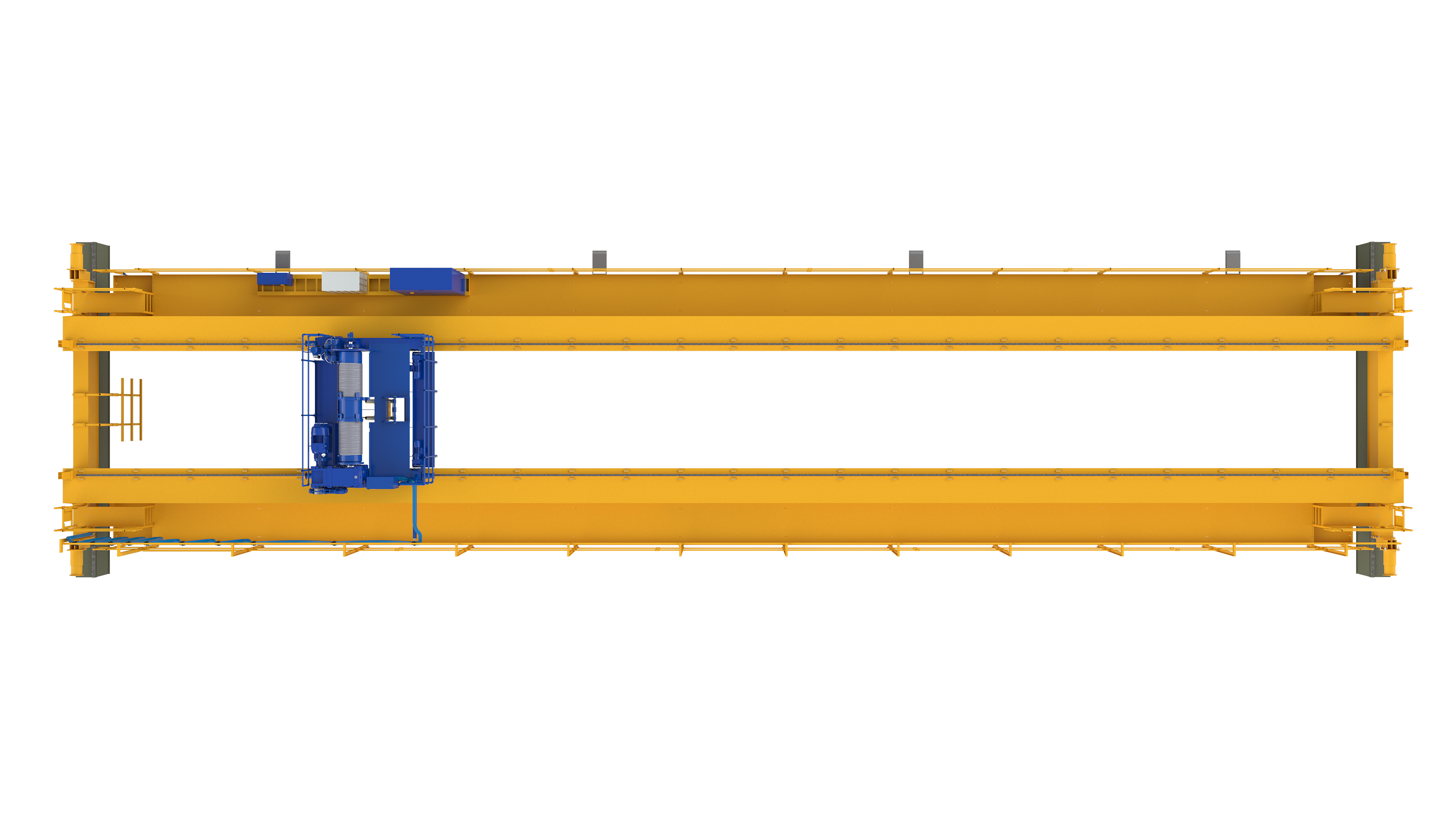 products and configurations - Double-girder bridge crane large capacity executive 70t top Omis 