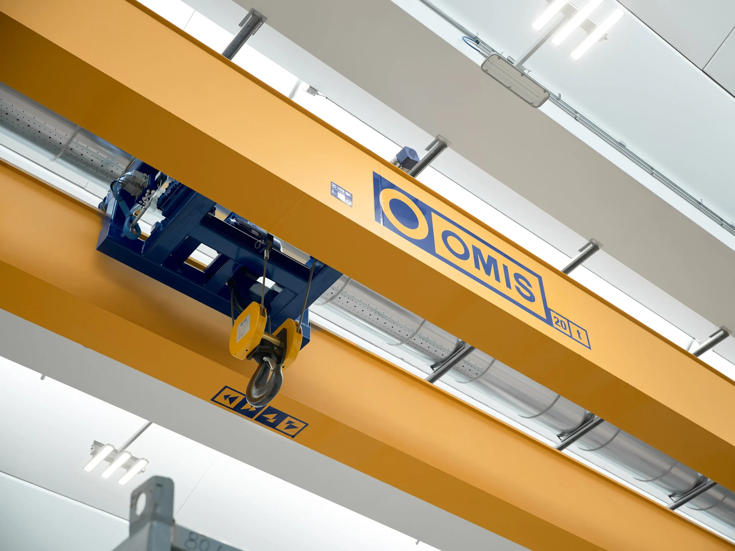 gallery - Double-girder overhead crane 20t detail agb Omis 