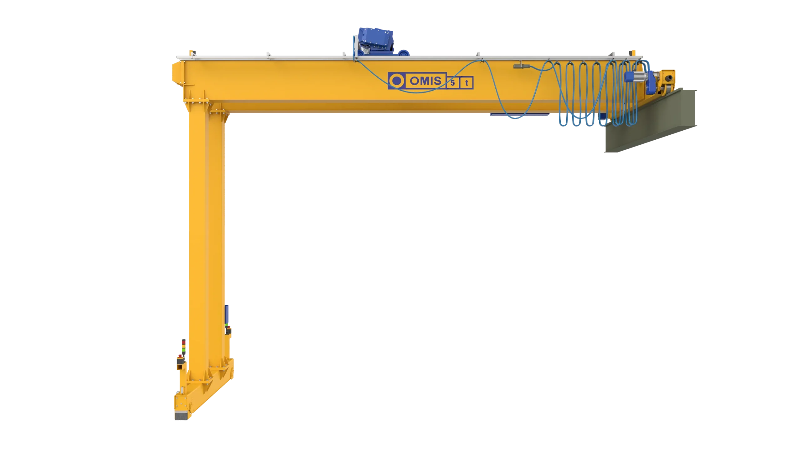 products and configurations - Double-girder semi-gantry executive 5t front 3d Omis 