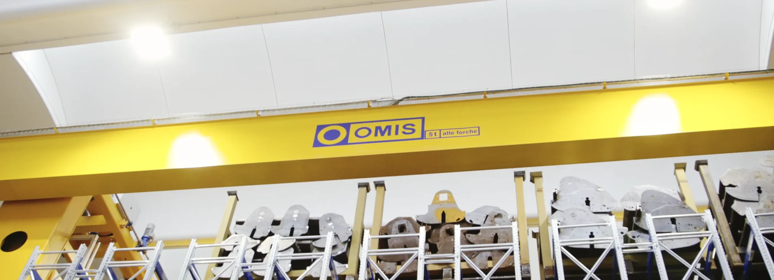 gallery - Final banner automatic overhead crane automated storage unit bertima top view Omis 