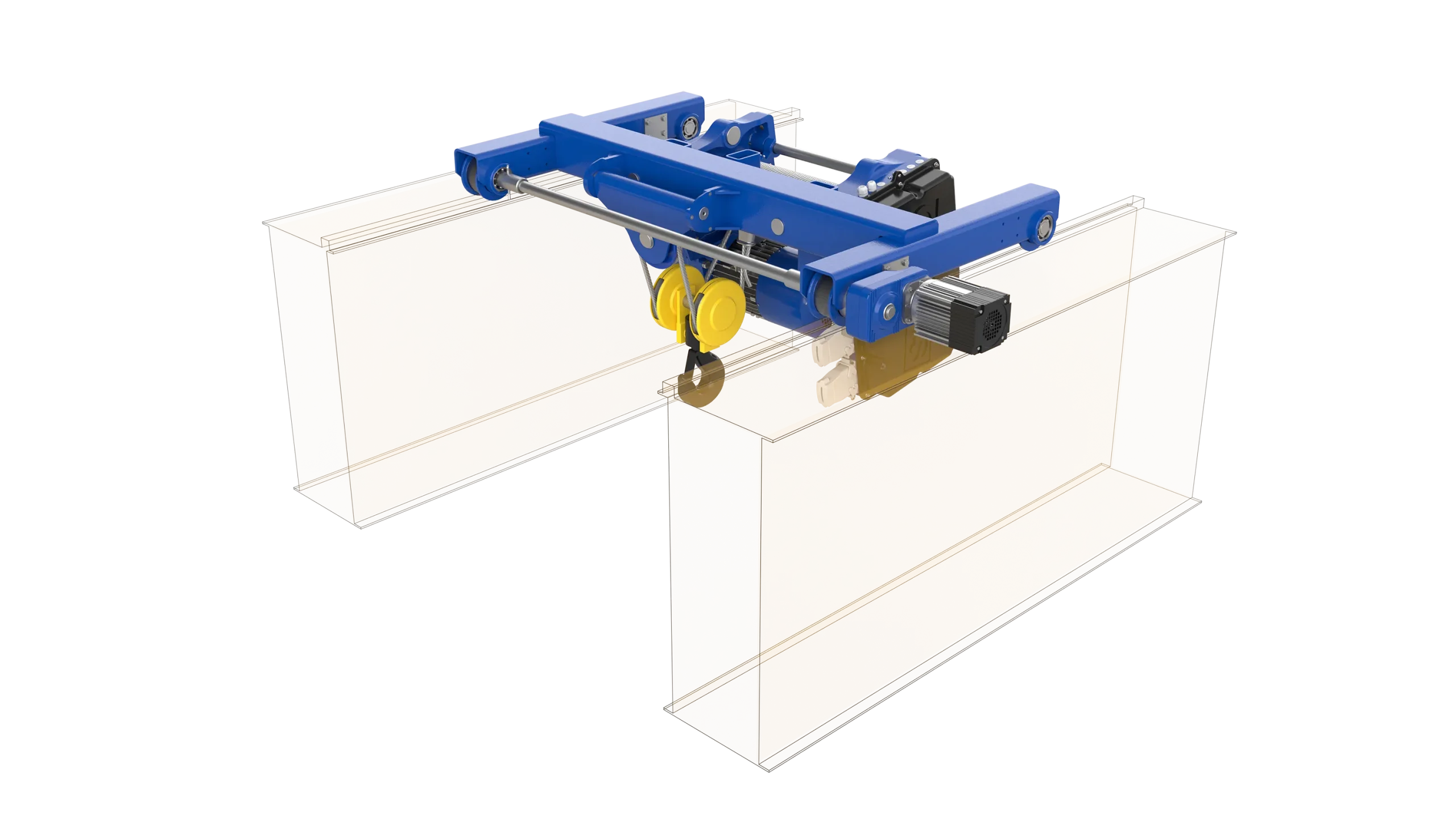 products and configurations - Hoist h series double-girder reduced loss project Omis 