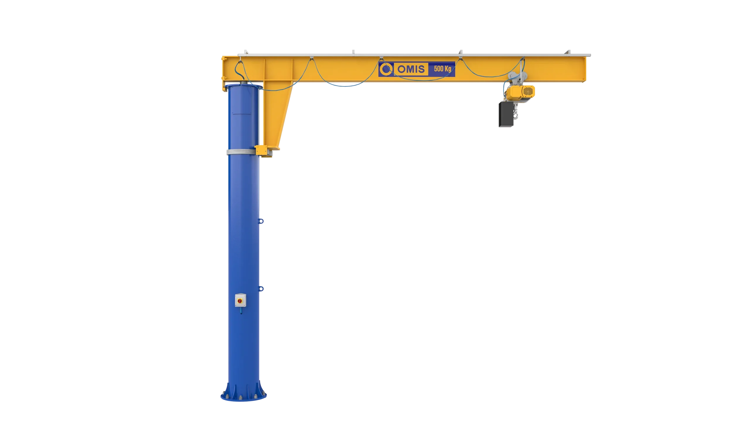 products and configurations - Jib crane bm 500kg front view Omis 