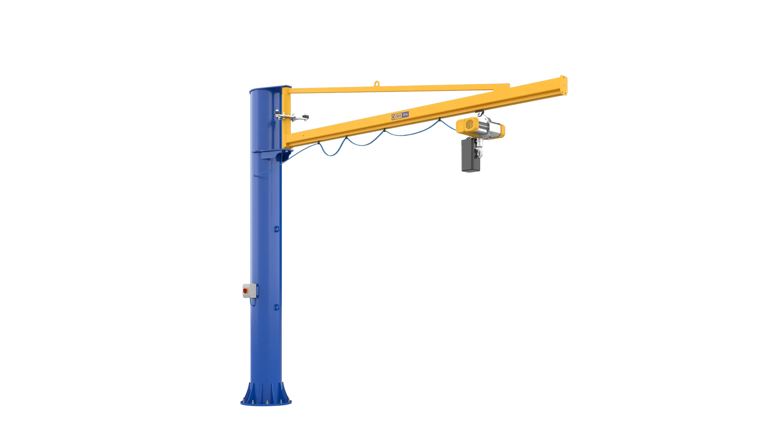 header - Jib crane c 500kg 3d Omis 