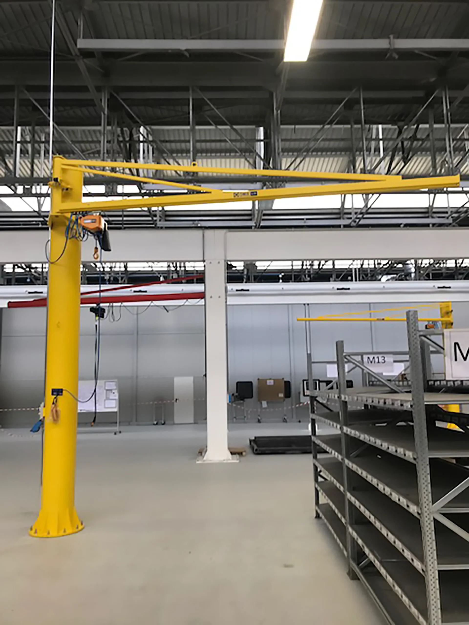 gallery - Jib crane c 500kg large size extension Omis 