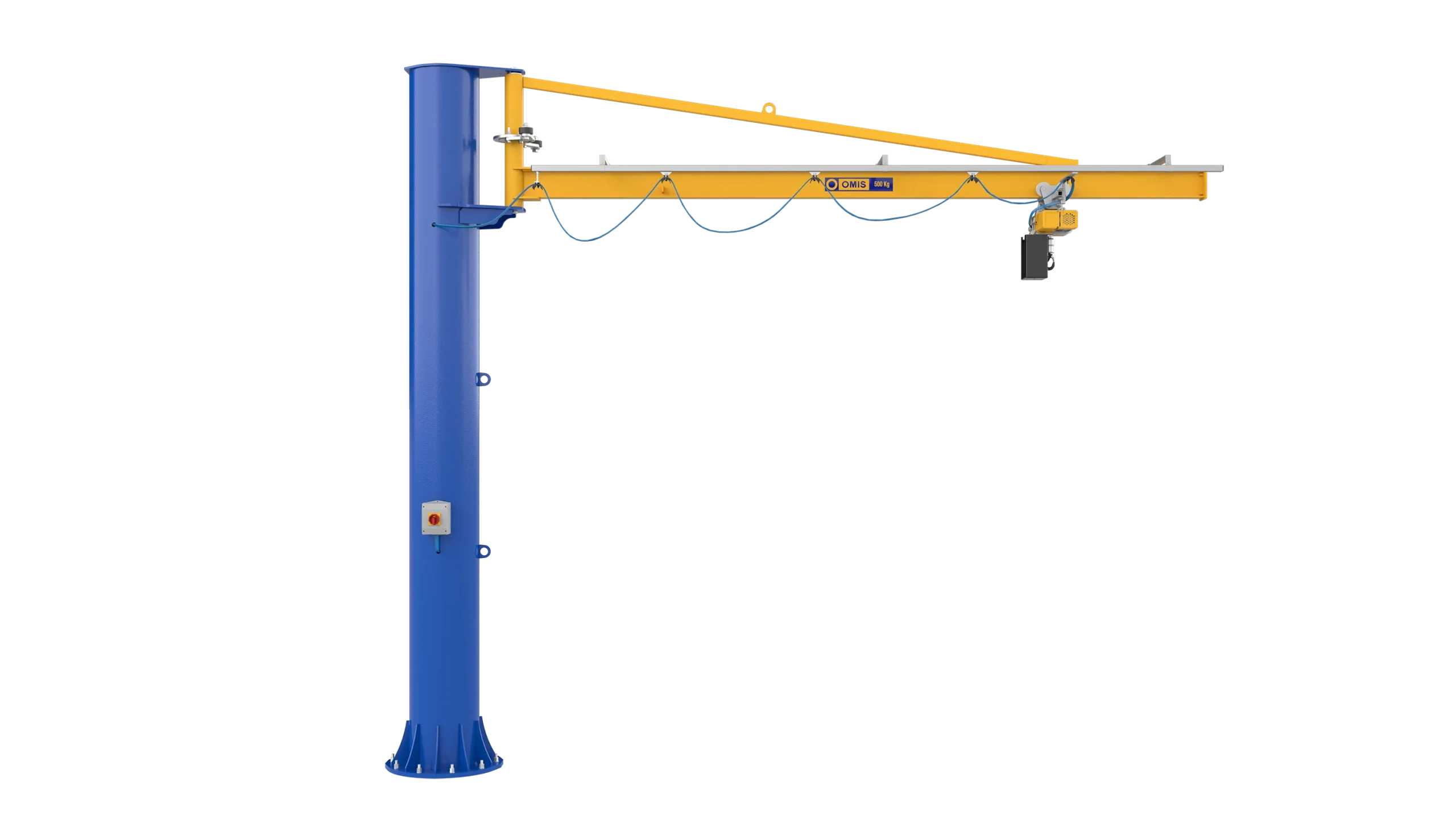 products and configurations - Jib crane c2t 500kg front 3d Omis 