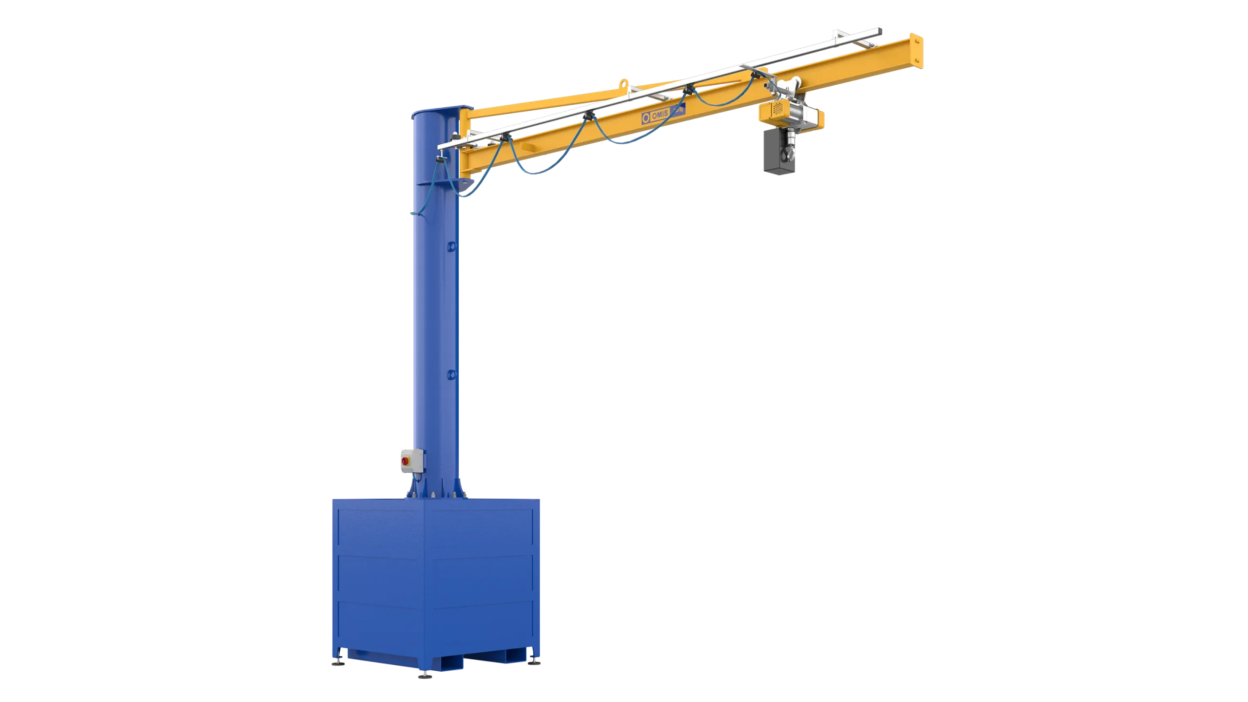 products and configurations - Jib crane c2tz 250kg steel formwork 3d product Omis 