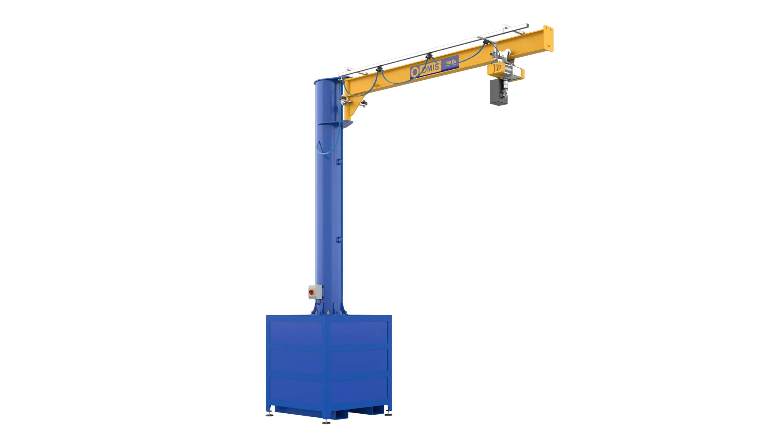 products and configurations - Jib crane ctz 250kg steel formwork 3d product Omis 