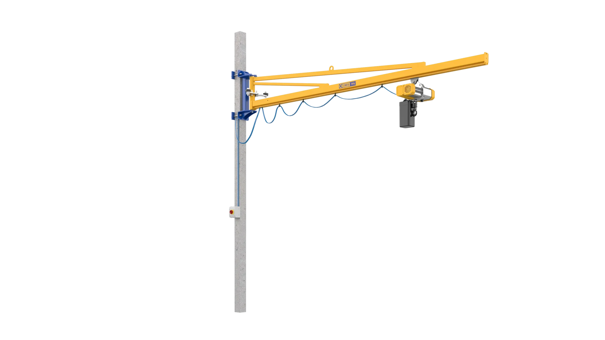 products and configurations - Jib crane m 250kg 3d Omis 