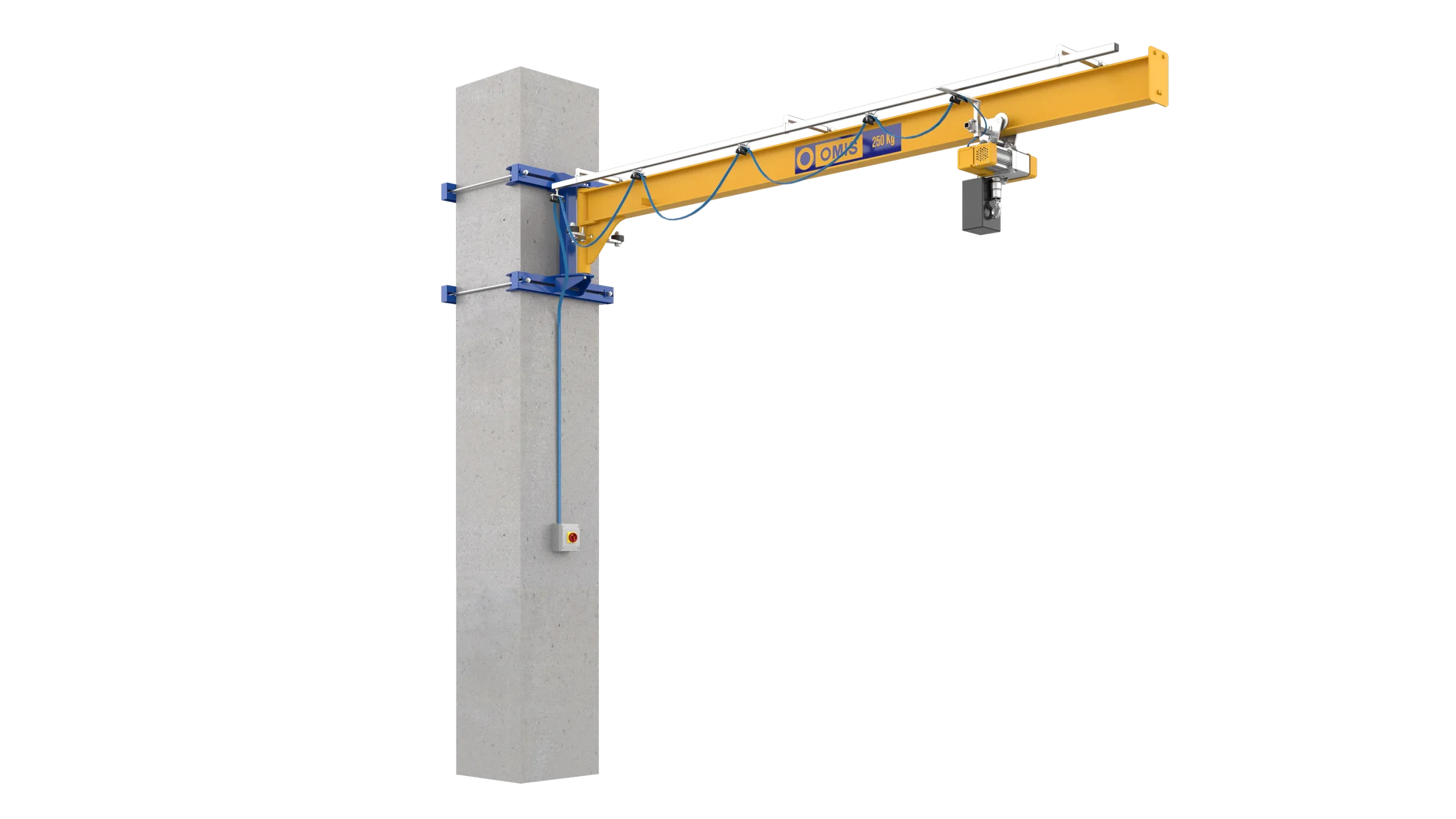 header - Jib crane mt 250kg wide connection prospect 3d Omis 