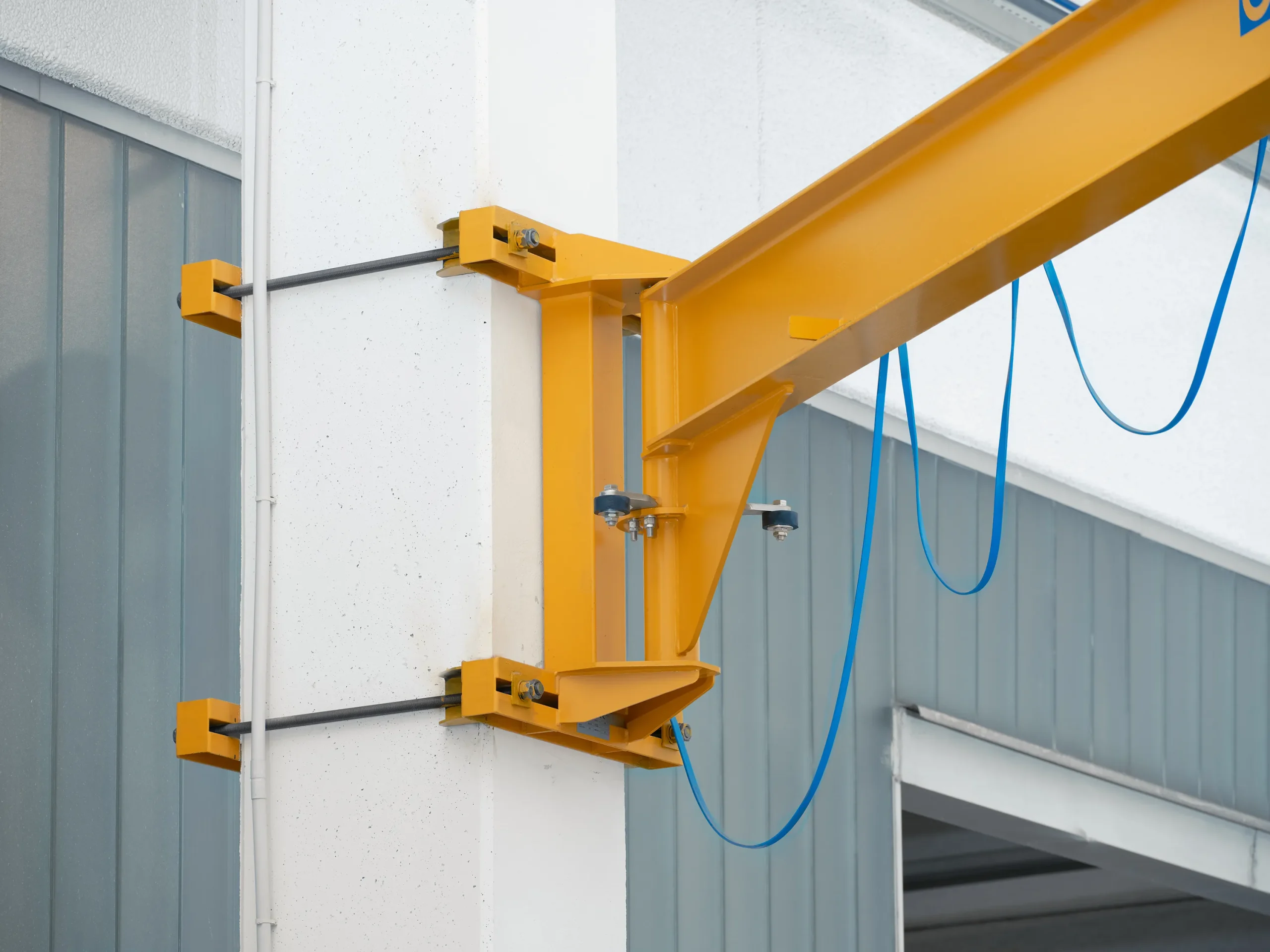 gallery - Jib crane mt 500kg detail connection Omis 