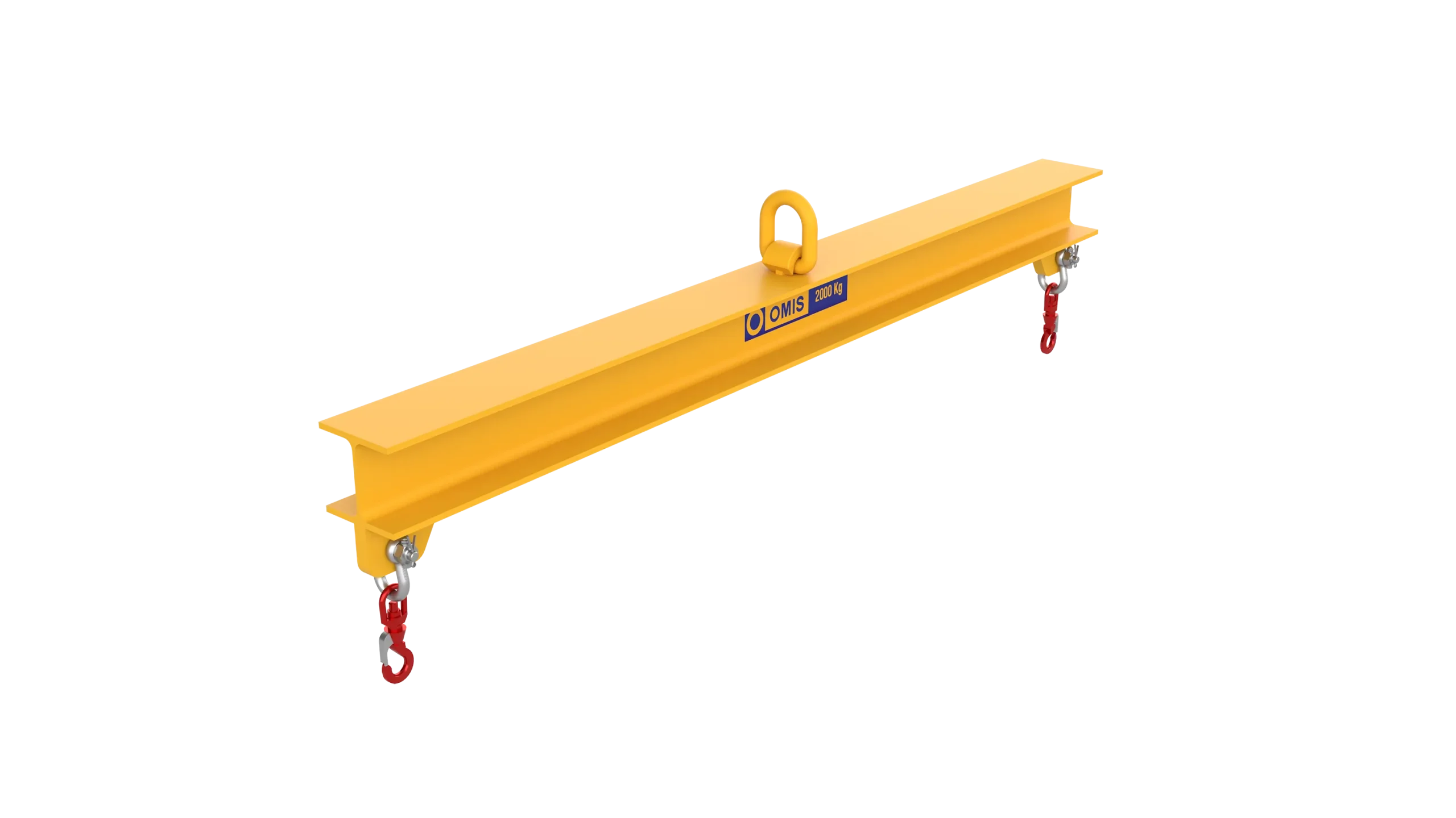 header - Lifting beam bilif fixed hooks 2000kg Omis 