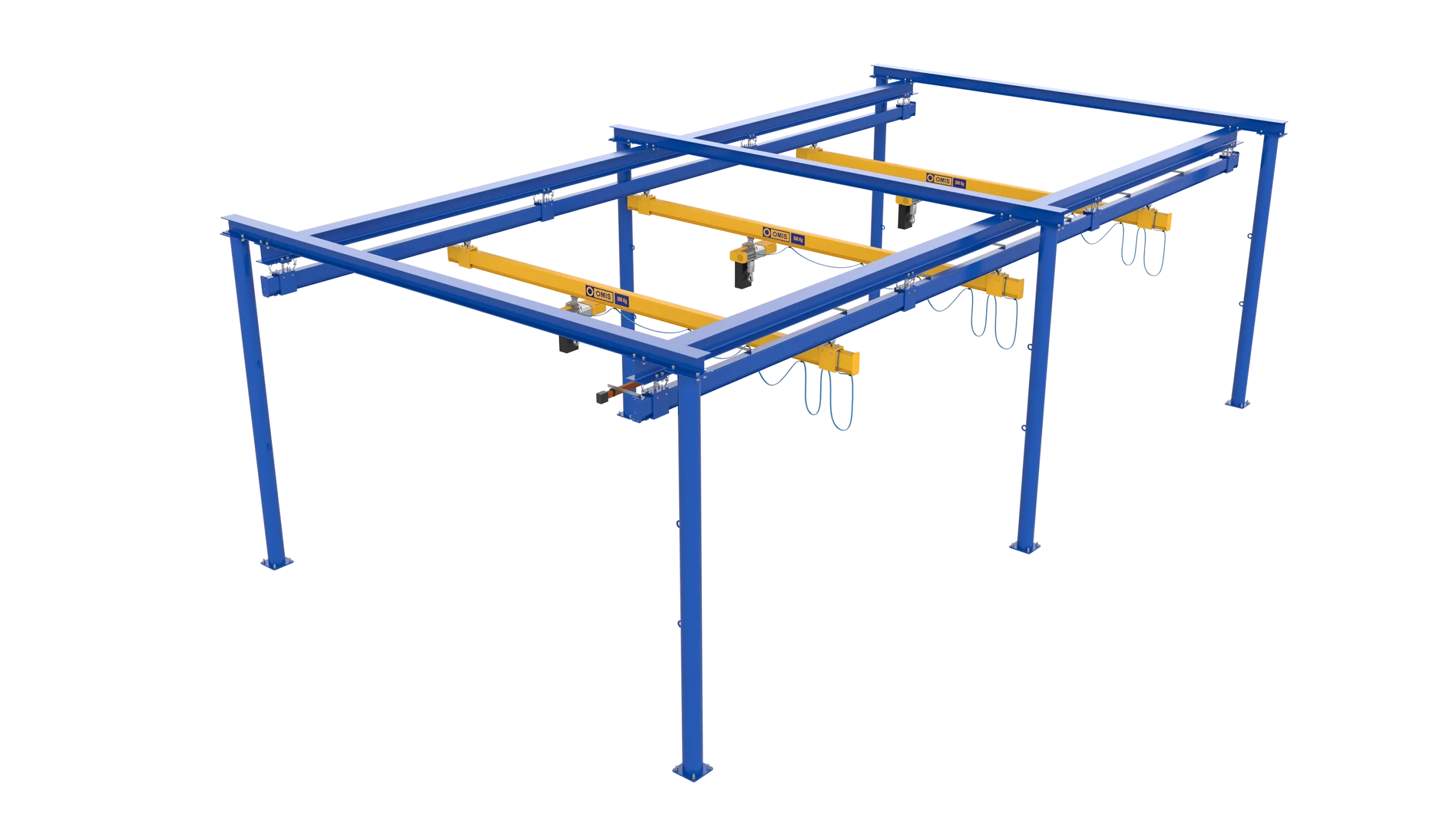 header - Manual suspended system gsm 500kg 3d Omis 