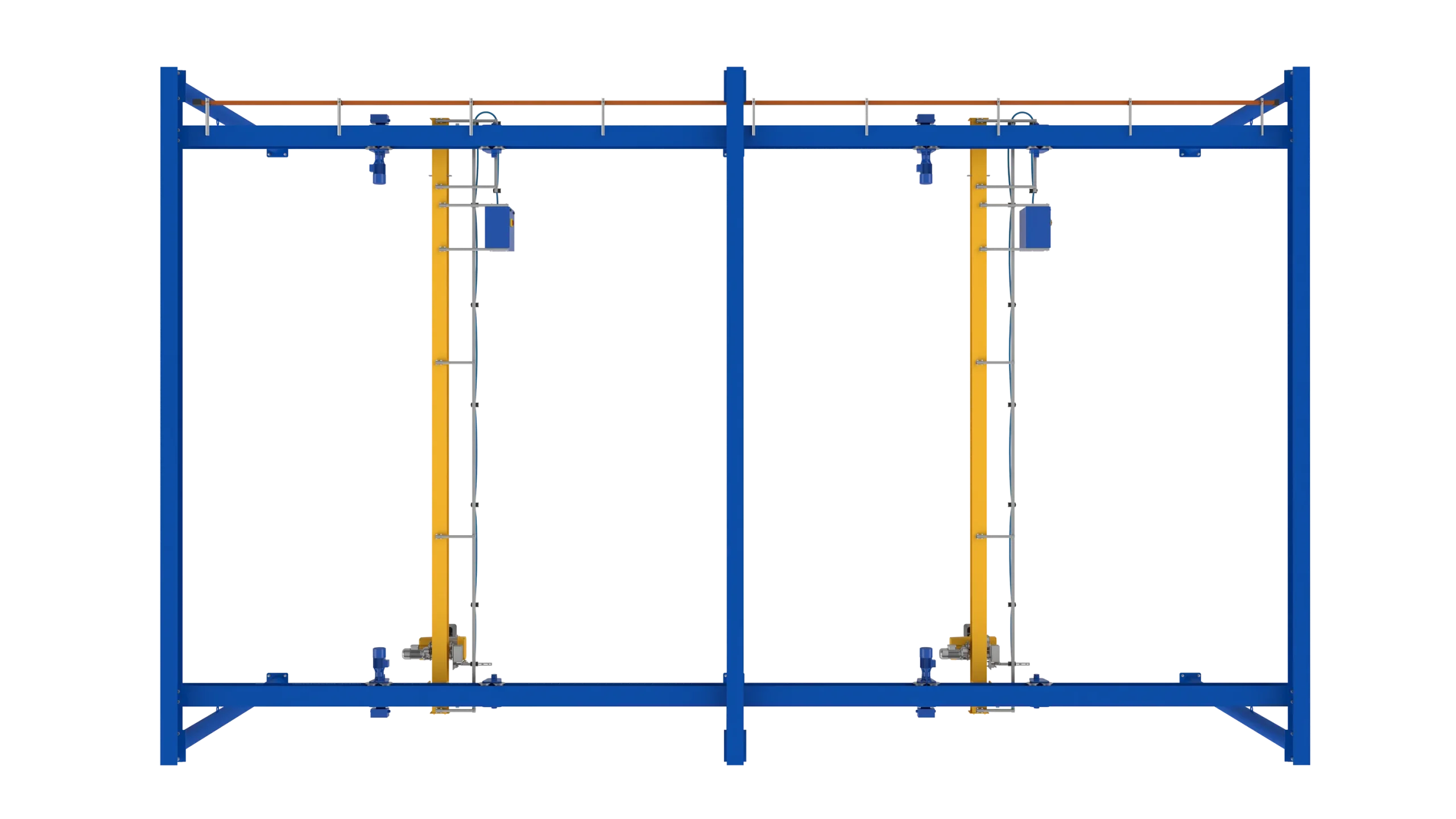 products and configurations - Powered suspended system gse 500kg top 3d Omis 