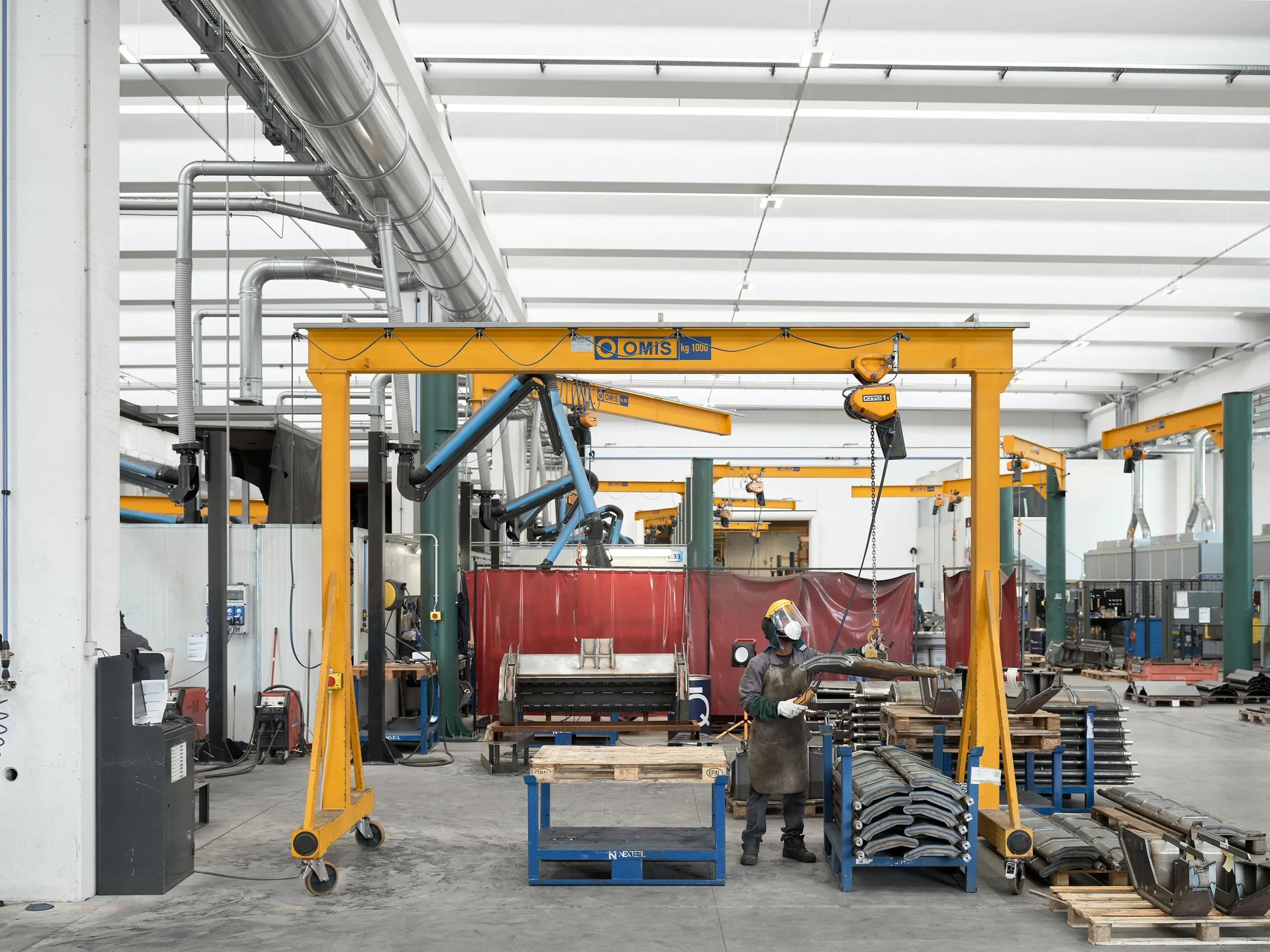 header - Profile portable gantry crane cav 1000kg Omis