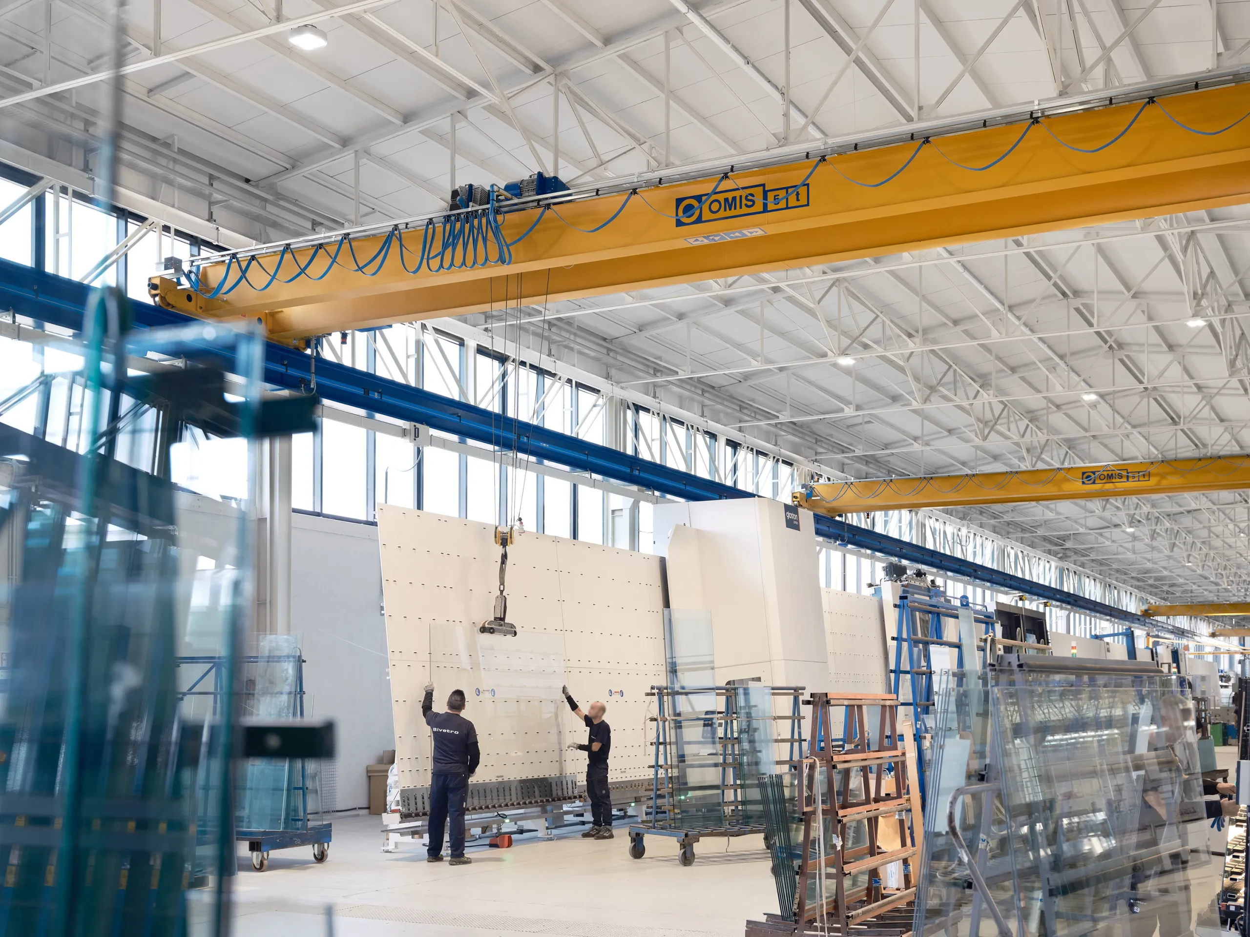 gallery - Rope hoist h series double-girder 5t bivetro Omis 