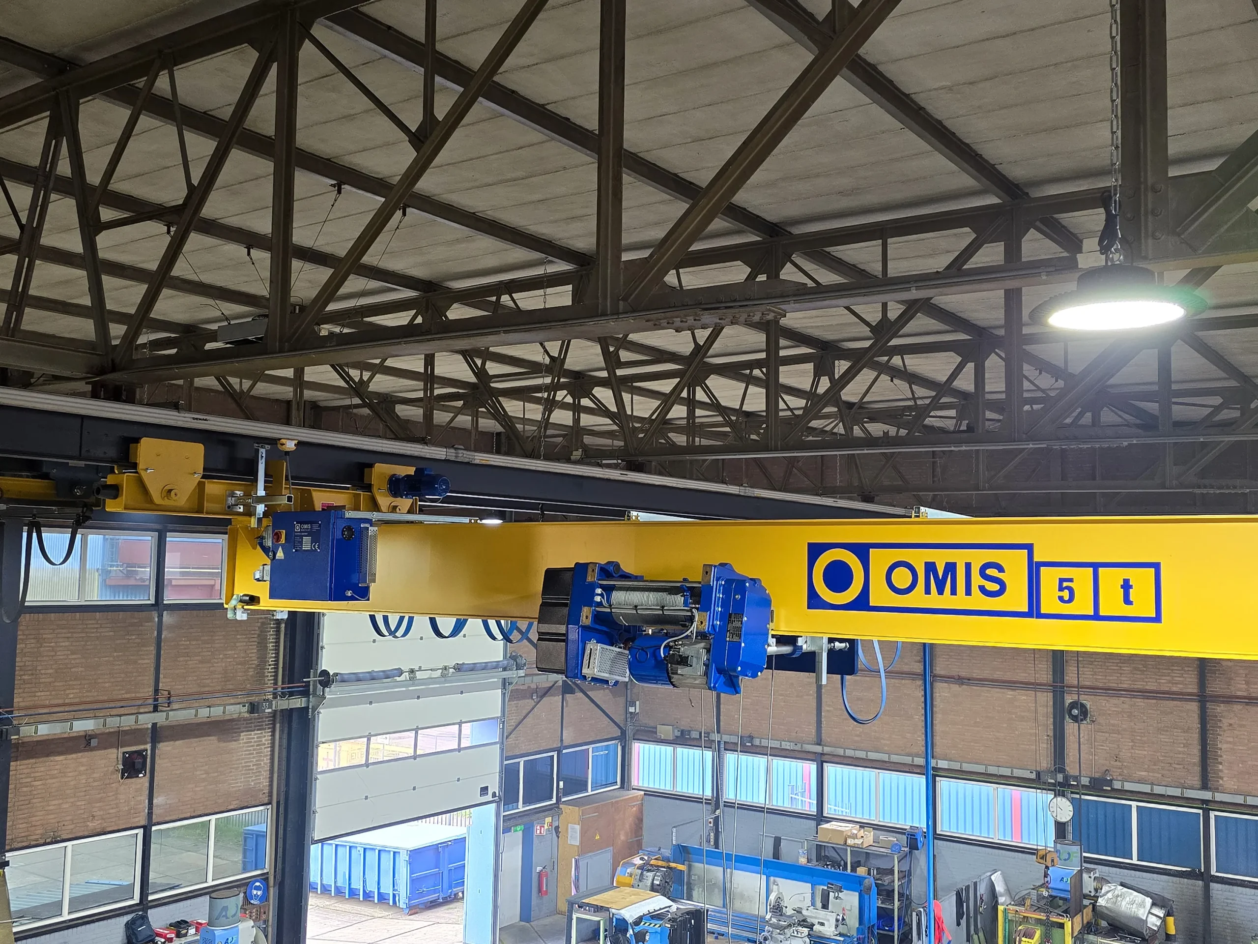 gallery - Single-girder hoist suspended electric crane 5t holland Omis 