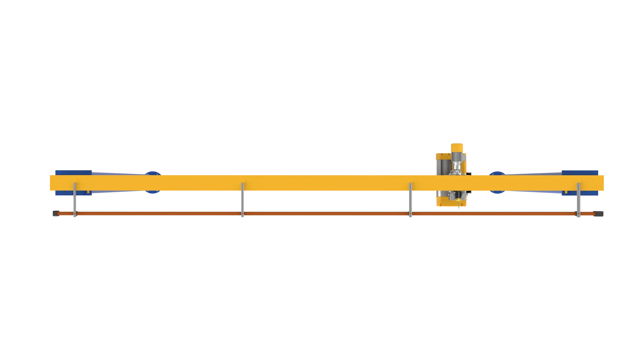 products and configurations - Straight monorail 500kg top 3d Omis 