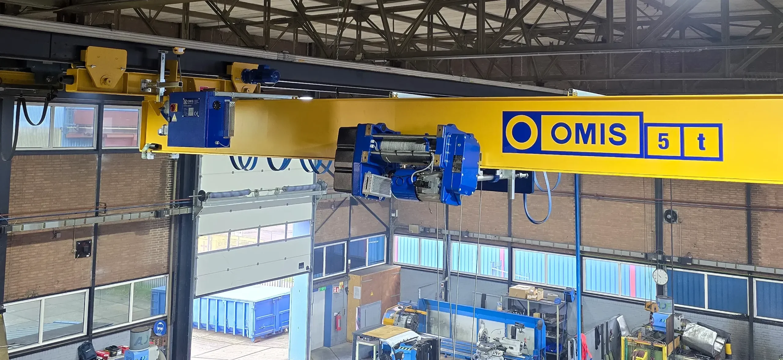 gallery - Suspended electric crane 5t optima kranen detail hoist Omis 