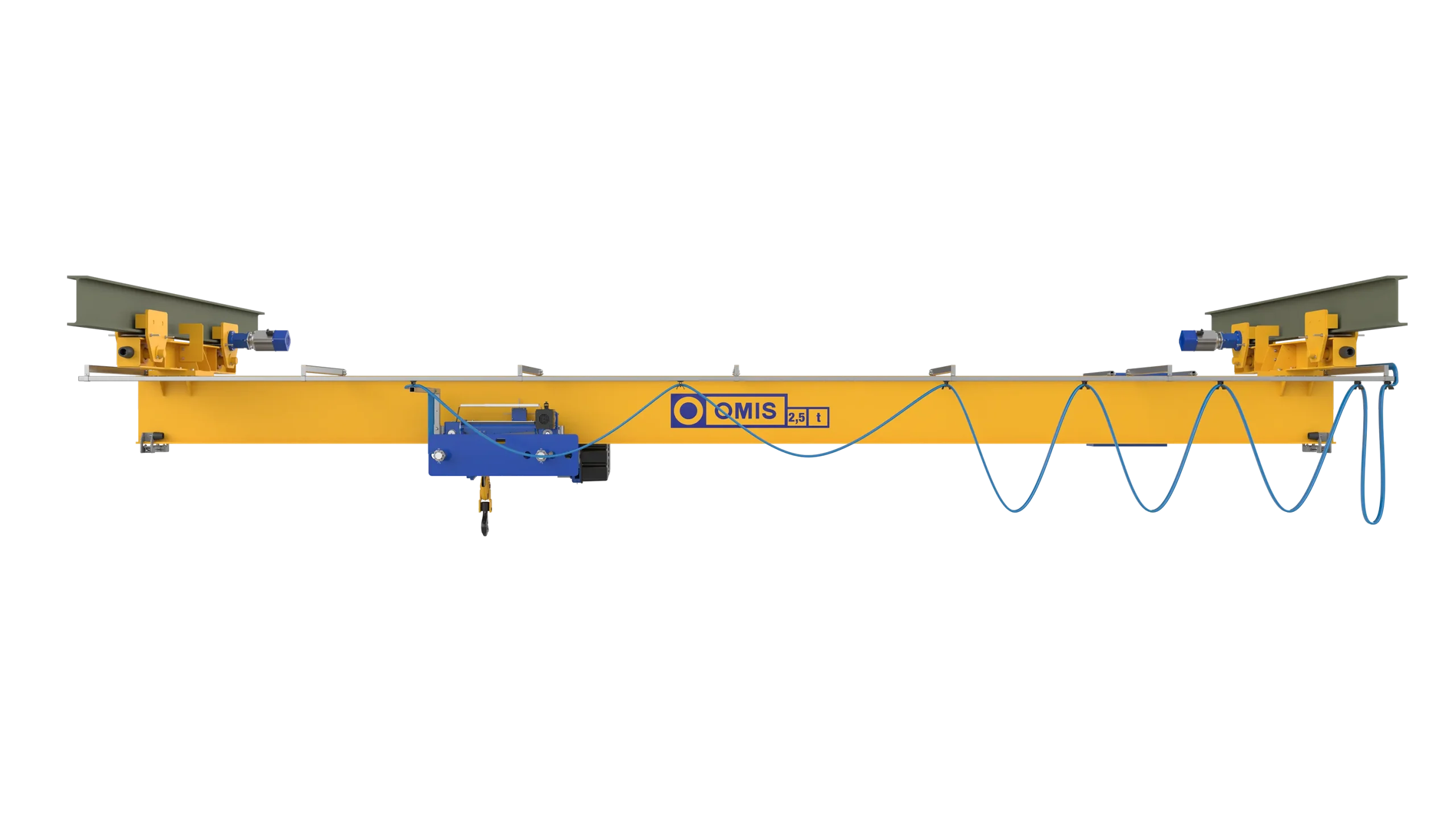 products and configurations - Suspended electric crane gse executive 2 5t front Omis 