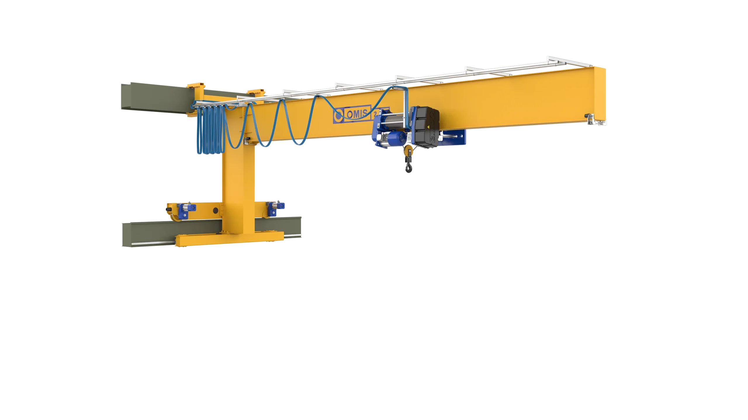 header - Wall travelling crane bicycle executive 2t 3d Omis 